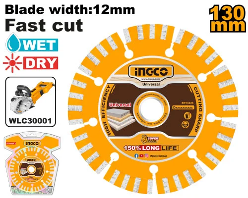 Disc diamant 130mm INGCO DMD011301