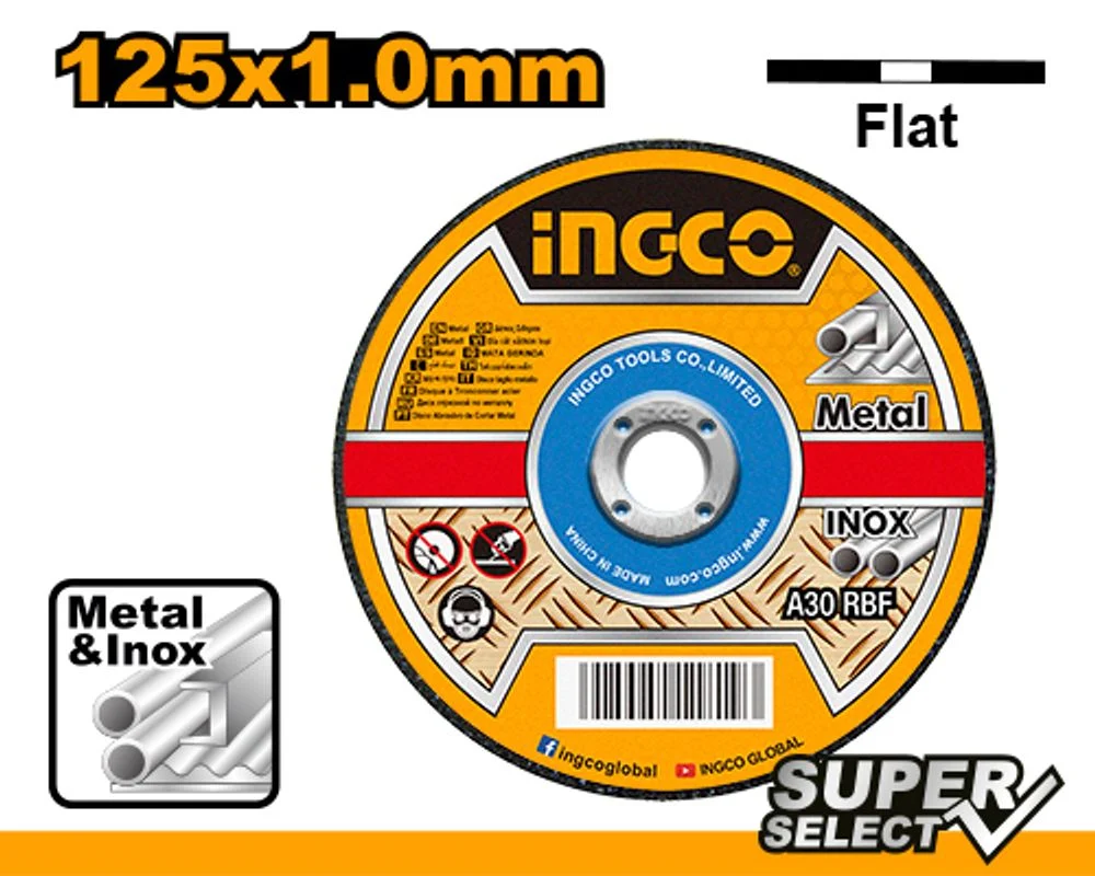 Disc p/u metal 125*1.0*22.2 INGCO MCD101251