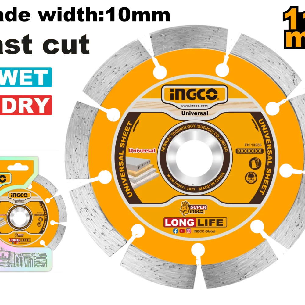 Disc diamant 115mm INGCO DMD011152