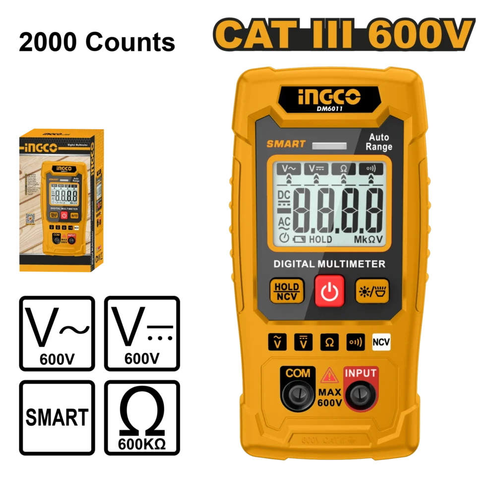 Multimetru digital INGCO DM6011