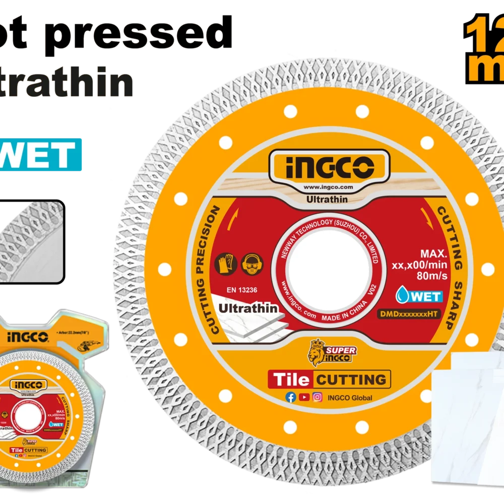 Disc p/u beton 125*22.2mm INGCO DMD081251HT