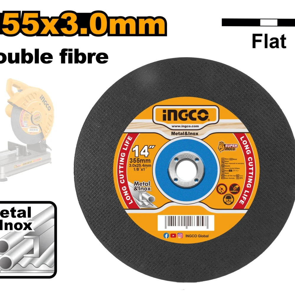 Disc p/u metal 355*3.0*25.4mm INGCO MCD303558