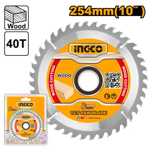 Disc pentru lemn  254x30mm 40T INGCO TSB125425