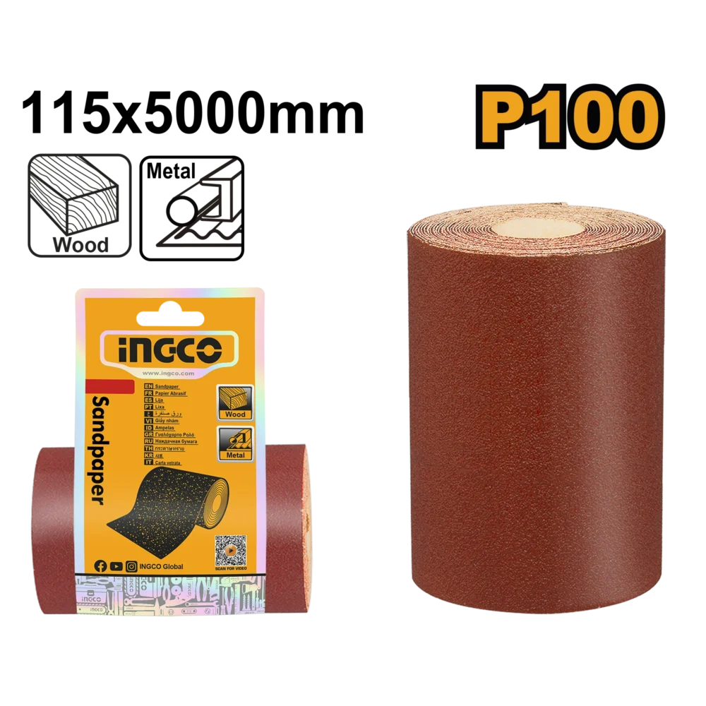 Hârtie abrazivă 11.5*500cm INGCO AKHS10065