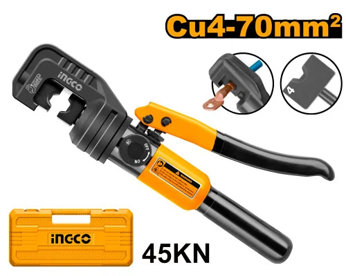 Presă hidraulică 4-70 mm2 INGCO HHCT0170