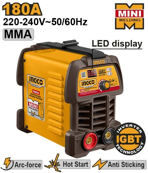 Aparat de sudat 180A INGCO ING-MMA18049