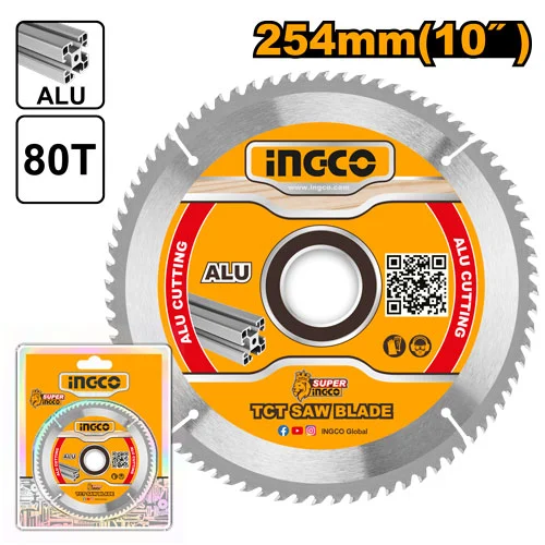 Disc pentru lemn  254x30mm 80T INGCO TSB325428