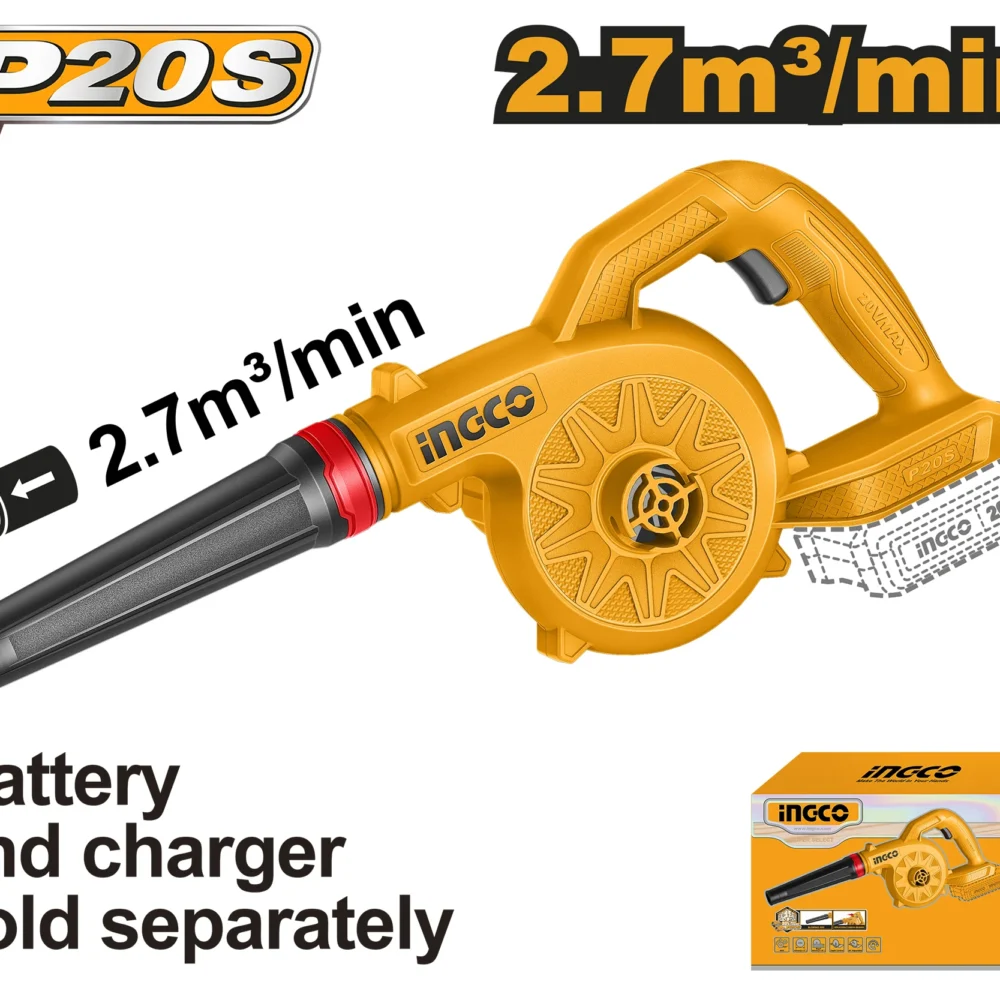 Suflanta frunze compatibila cu acumulator INGCO CABLI2078