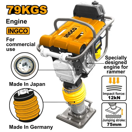 Mai compactor pe benzina INGCO GRTS90 79kg 4.0HP