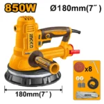 Mașină de șlefuit pereții 850W  INDUSTRIAL INGCO DWS10508