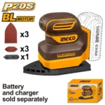 Masina de slefuit compatibila cu acumulator(fara acumulator)  INGCO CPSLI2024