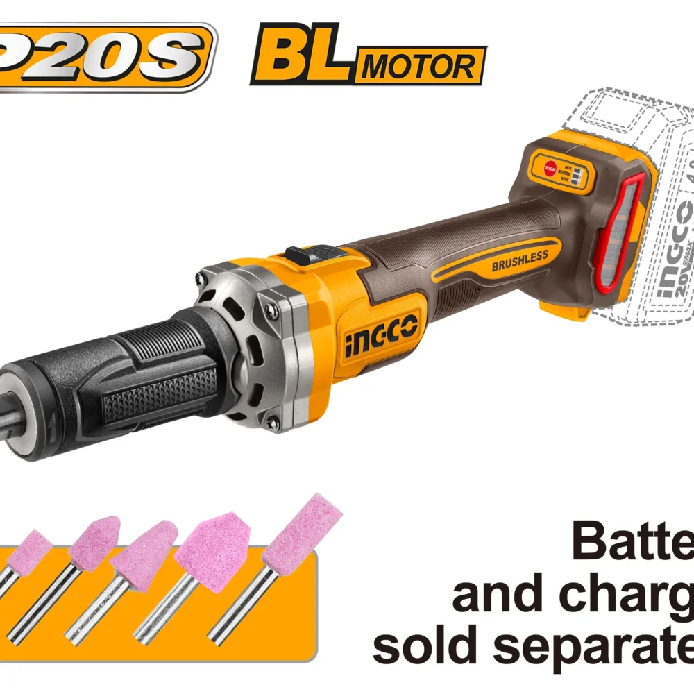 Polizor drept compatibil cu acumulator INGCO CDGLI2001