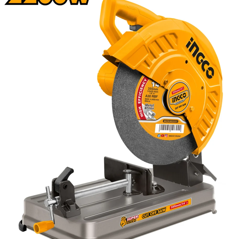 Masina de debitat metal 355x25.4mm 2200W INGCO COS223558