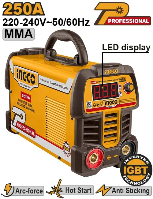 Aparat de sudat 250A INGCO ING-MMA25069