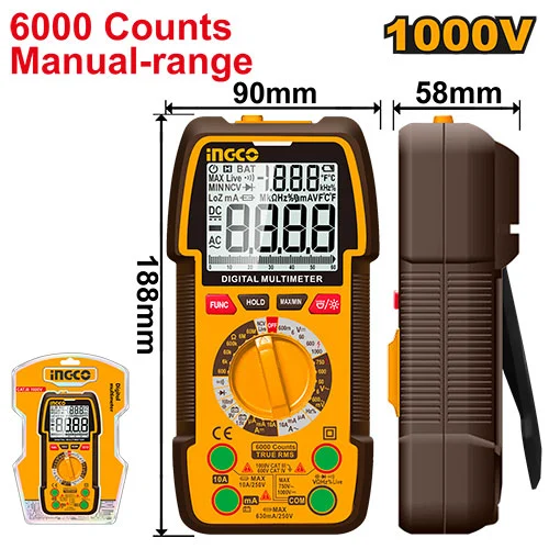 Multimetru INGCO DM310002