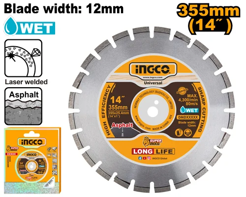 Disc diamant 355mm INGCO DMD033553