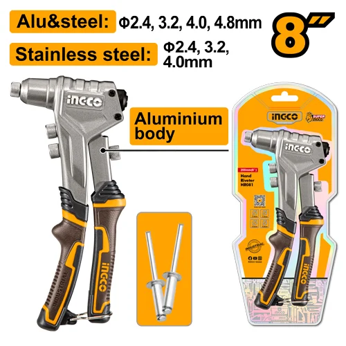 Cleste pentru nituire INDUSTRIAL INGCO HR081