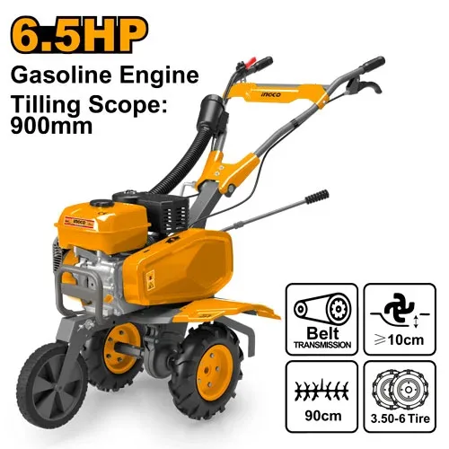 Motocultivator pe benzina 6.5HP INGCO GC6102