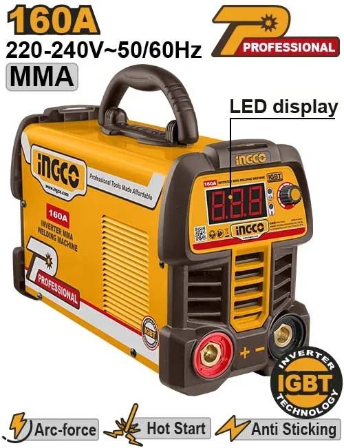 Aparat de sudat 160A INGCO ING-MMA16069