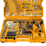 Set 172 buc + CIWLI20551 cu acumulator 20V/2*4.0Ah INGCO HKTHP41723 — изображение 3