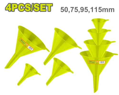 Set din palnii din plastic 4buc. DYLLU DTUFS2304