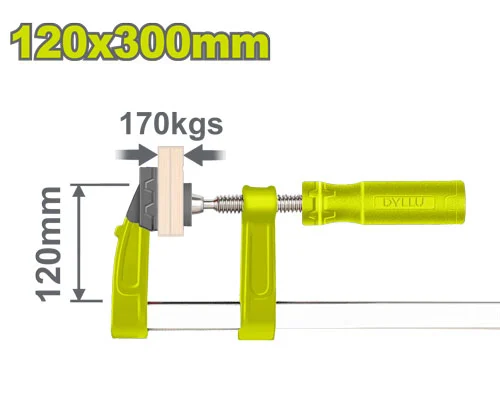 Menghina cu surub tip F 120x300mm DYLLU DTCP2121
