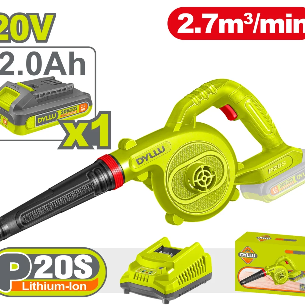 Suflanta frunze pe acumulator 20V/2.0Ah Li-Ion  DYLLU DTBLP522