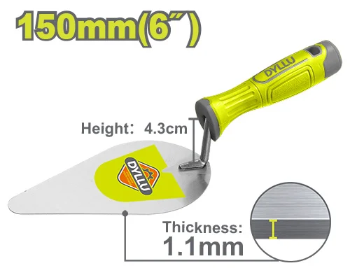 Mistrie inox 150mm DYLLU DTBT8306