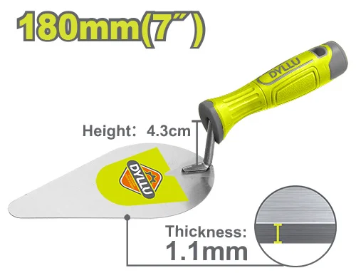 Mistrie inox 180mm DYLLU DTBT8307