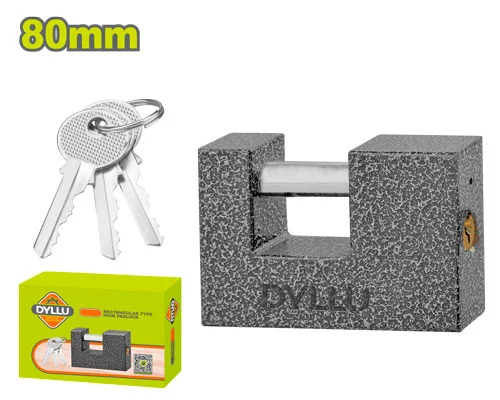 Lacat suspendat dreptunghiular 80mm DYLLU DTPD7580