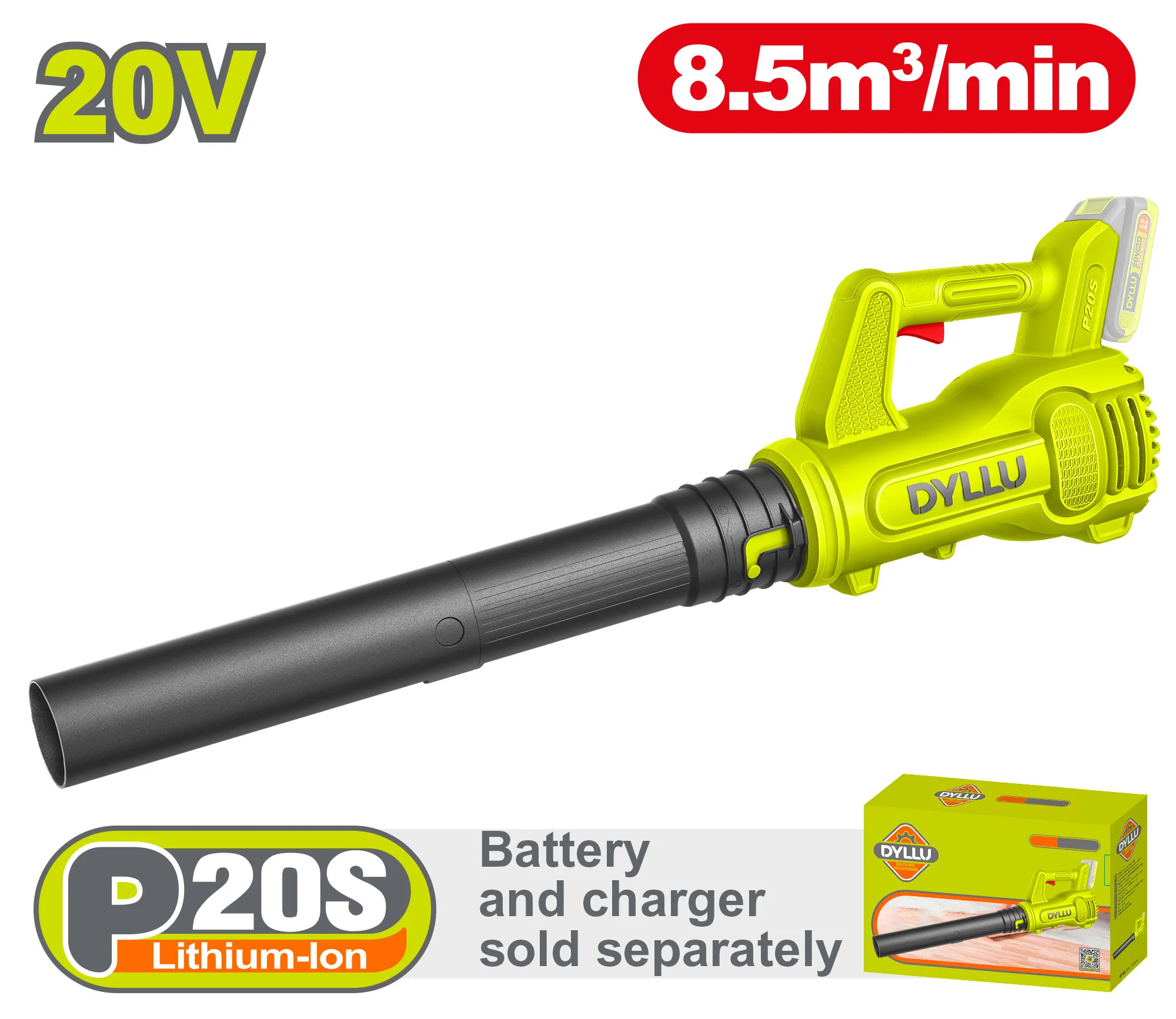 Suflanta frunze fara acumulator DYLLU DTBLP520 Suflanta frunze fara acumulator DYLLU DTBLP520
