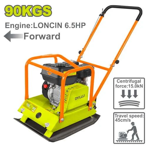 Placă compactoare pe benzină 6.5HP 90kg DYLLU DTPM2A100