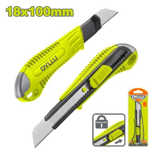 Cutter retractabil 18х100mm DYLLU DTSK3918