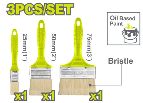 Set pensule pentru vopsit 3buc. DYLLU DTPB1931