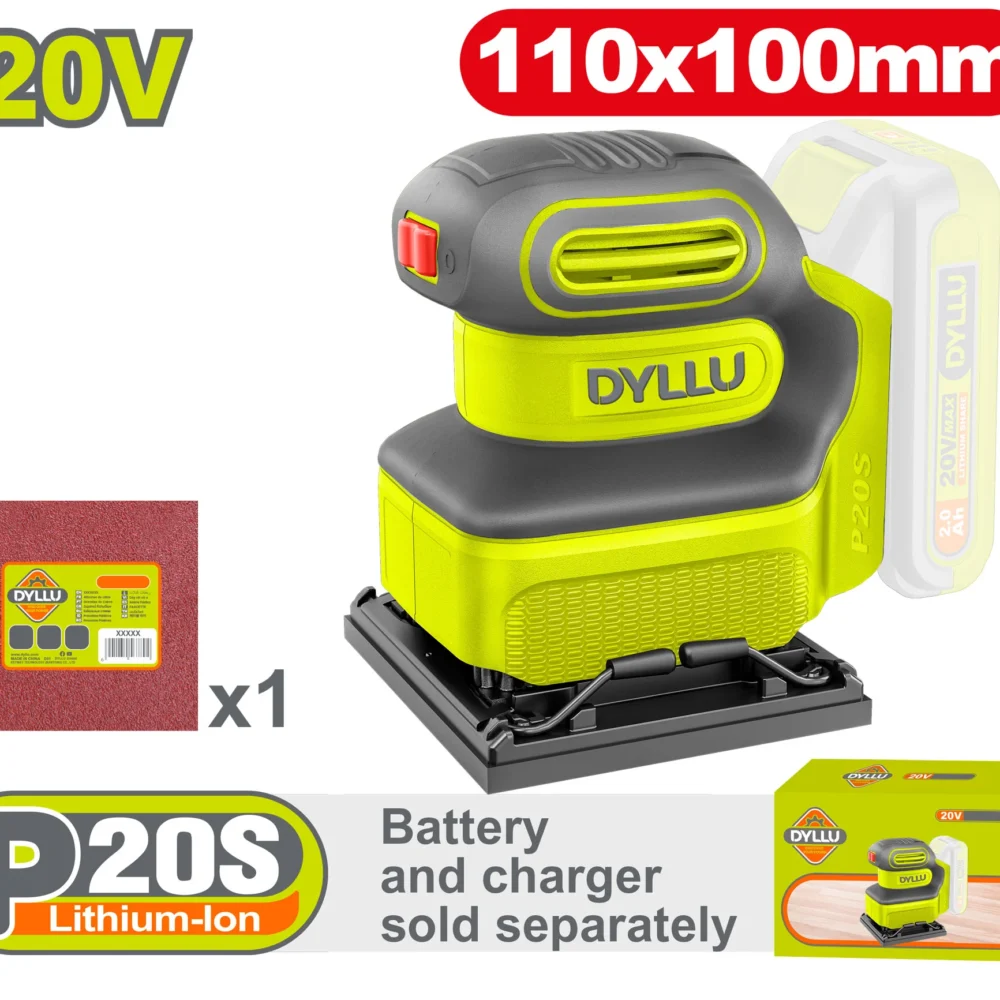 Masina de slefuit compatibila cu acumulator 20V DYLLU DTRAP5010