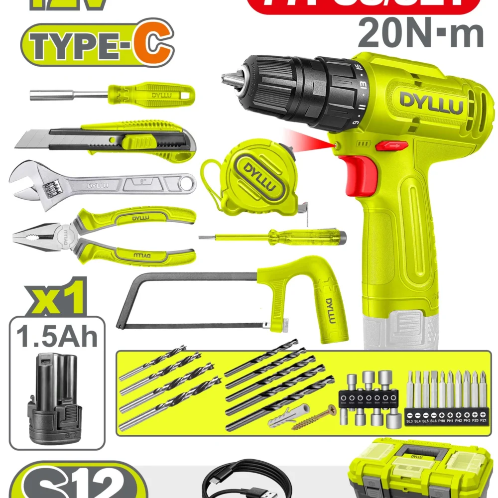 Set din77 de instrumente DYLLU DTDT4B77