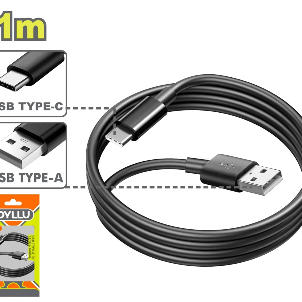 Cablu USB Type A - Type C 1m  DYLLU DTUB1501