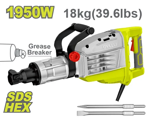 Ciocan demolator 1950W INDUSTRIAL DYLLU DTDB2D95