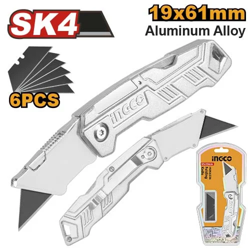 Cuțit pliabil INDUSTRIAL INGCO HUK6236