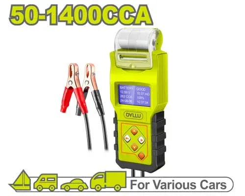 Tester pentru acumulator auto DYLLU DTBD1514