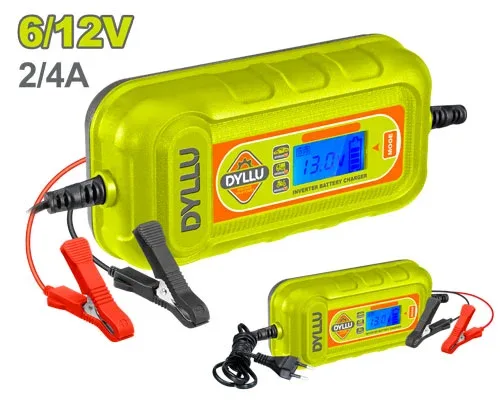Încărcător pentru acumulatoare 6/12V 2/4A DYLLU DTBY15041