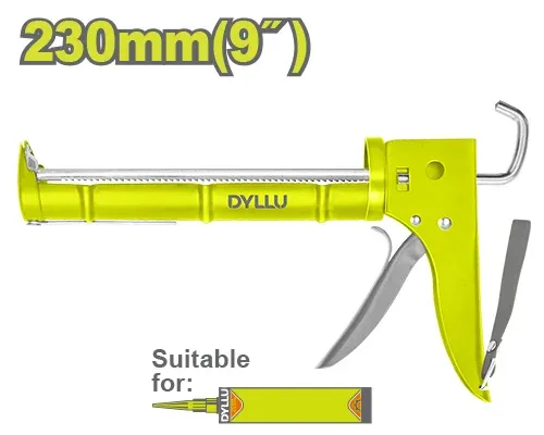 Pistol pentru silicon 230mm DYLLU DTCG2309