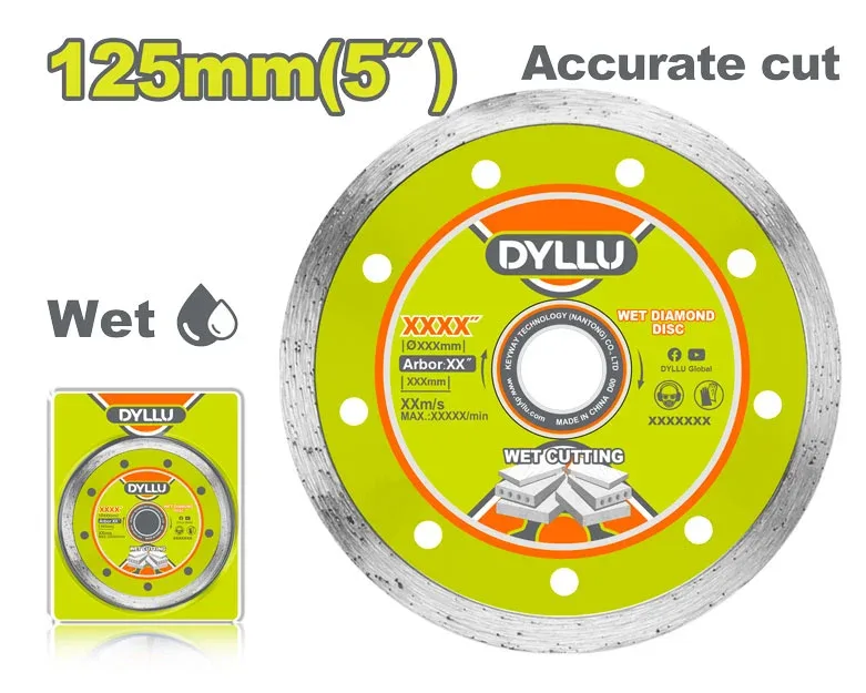 DTDC2K03 Disc diamant 125mm DYLLU DTDC2K03 - imagine 1