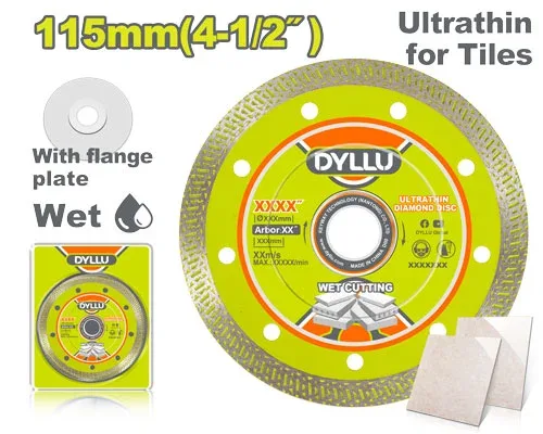 DTDC4K02 Disc diamant subțire 115mm DYLLU DTDC4K02 - imagine 1