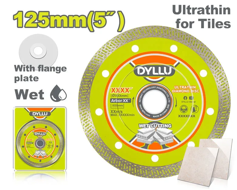 DTDC4K03 Disc diamant subțire 125mm DYLLU DTDC4K03 - imagine 1