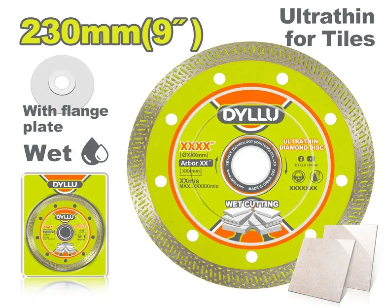 DTDC4K05 Disc diamant turbo 230mm DYLLU DTDC4K05 - imagine 1
