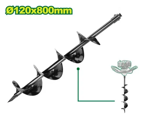Burghiu pentru motobur 12*80cm DYLLU DTDZ1A52-2
