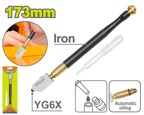 Cutter pentru sticlă 173mm DYLLU DTGR2601