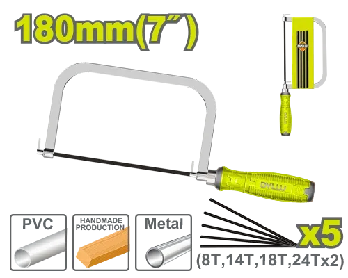 Fierestrău manual pe lemn 180mm DYLLU DTHF5107