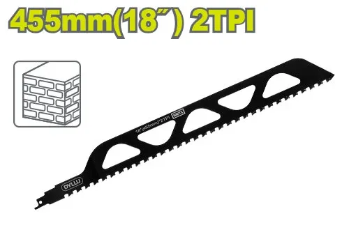Lamă pentru cărămidă ferestrău alternativ 445mm 2TPI DYLLU DTJT2243HM